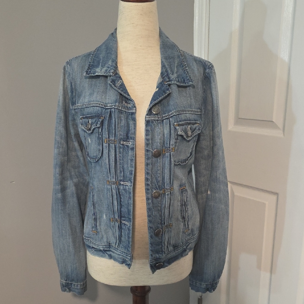 J. Crew Denim Jacket- Fits A Small